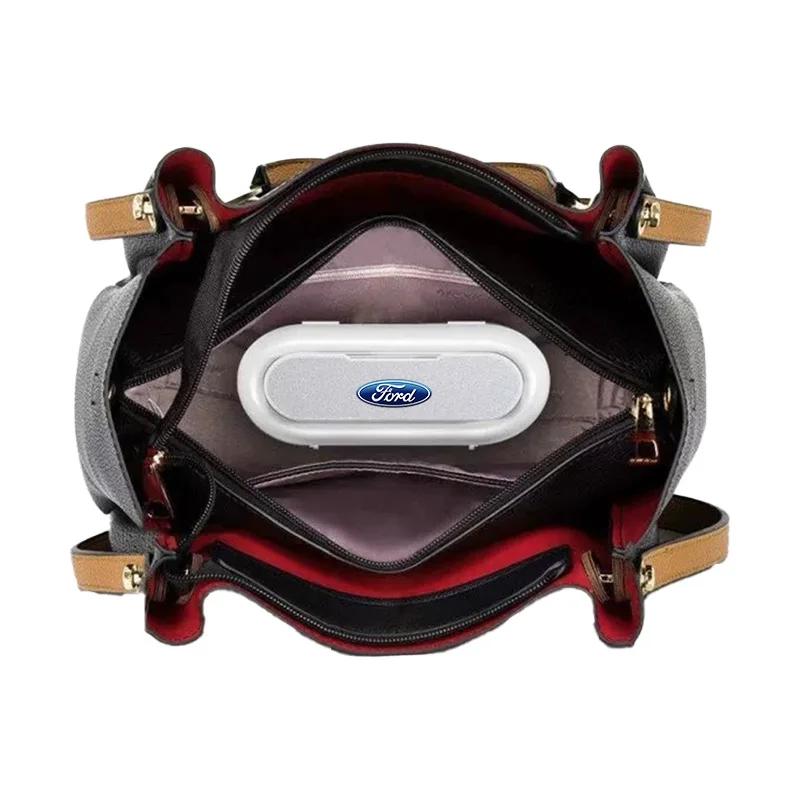 Horká Nová Módní Box na Brýle do Auta Přenosný Držák na Sluneční Brýle do Auta Pouzdro na Brýle Pro Ford Ranger Focus Kuga Mustang Mondeo Fusion Es