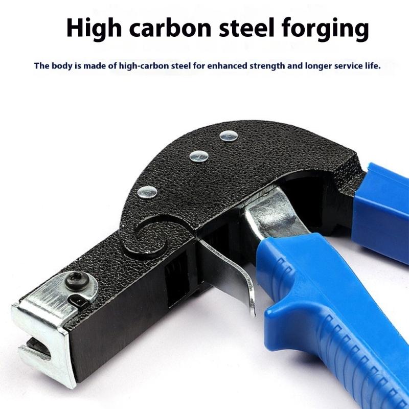 Professional Riveter Set Includes 72 Accessories Ergonomic Handle And Durability Construction For Woodworking Projects