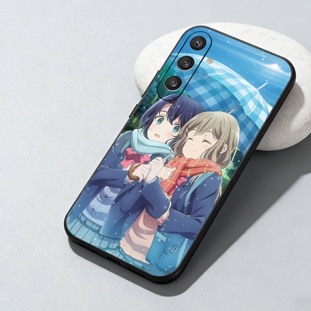 AaS Lesbian A-Adachi And S-Shimamura Phone Case For Samsung Galaxy A73,A72,A71,A70,A52,A51 Others Soft Black Cover