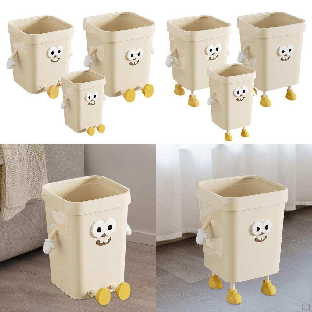 Creative Cartoon Shape Trash Can, Stylish Home Under Desk Bedroom, Kitchen,