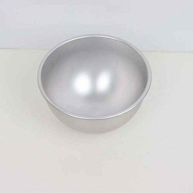 Deep Half Sphere Cake Baking Mould Efficient Nonstick Aluminum Cupcake Maker For Oven And Kitchen Use