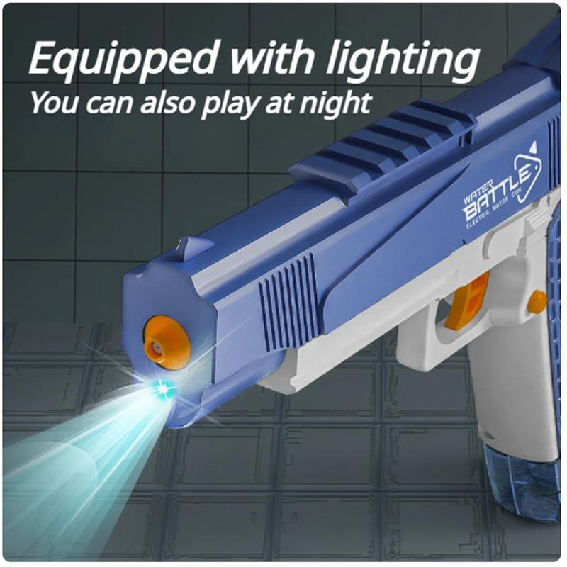 M1911 Electric Water Guns Pistol Toy Squirt Guns, Pool Beach Shooting Games Outdoor Toys, Water Blaster Pistol for Kids Adult