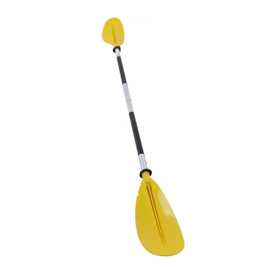 Boat Paddle Yellow Aluminum Alloy Professional Double Head Canoe Kayak Oar for Rowing