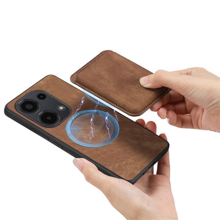 

For Xiaomi Redmi Note 15 12 11 Pro Plus 5G 2IN1 Leather Magnet Back Case For Redmi Note 12 Turbo 12S 11S 11E 11 15 Pro 14C Cover Redmi Note 12 5G