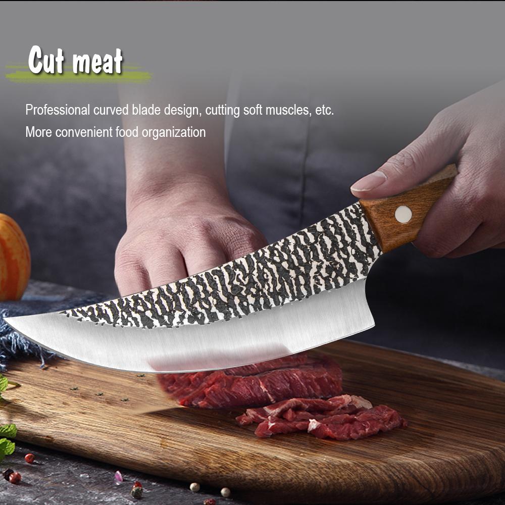 3 Types Stainless Steel Kitchen Deboning Knife Slicing Knife Butcher Knife Kitchen Tool