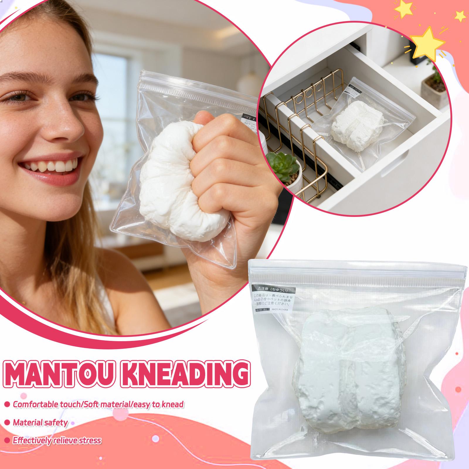 

Steamed Bun-Shaped Slow-Rising Toy — A Soft, Skin-Friendly Stress-Relief . Ideal For Students, Workers, And Home Use, This Toy Hel One Size