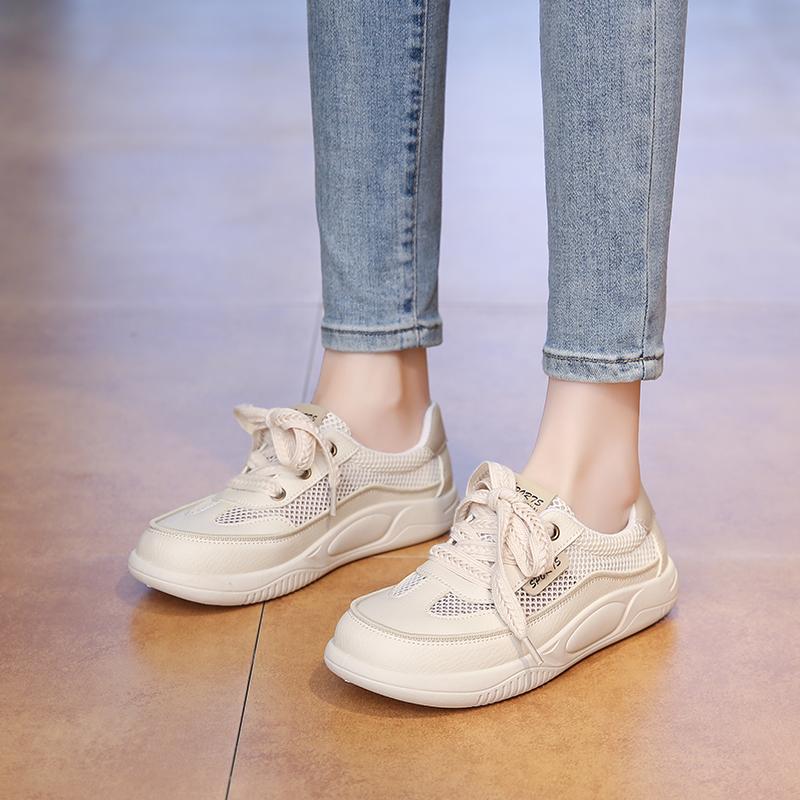 CRLAYDK Loafers for Women Comfortable Casual Work Summer Flats Lightweight Mesh Breathable Moccasins Slip On Walking Shoes