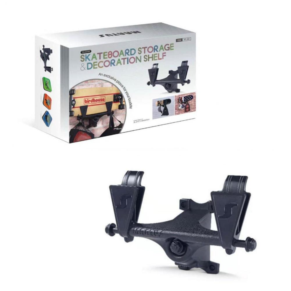 Ścienny Stojak do Przechowywania Nart i Desek Snowboardowych z Materiału ABS i Elementami Montażowymi do Schludnej Ekspozycji w Domach lub Garażach