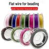 Durable 0.8mm Colored Elastic Beading Thread - 10 Meters for DIY Crafts & Wenwan Jewelry