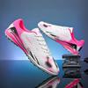 New Mens Outside Soccer Shoes Cleats Professional Football Shoes Kid Football Field Boots Plush Comfort Anti-Skid Training Athletic Shoes
