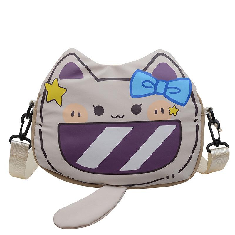 Cute shoulder bag, new casual and lightweight girl messenger bag, student travel shoulder bag, mobile phone bag.