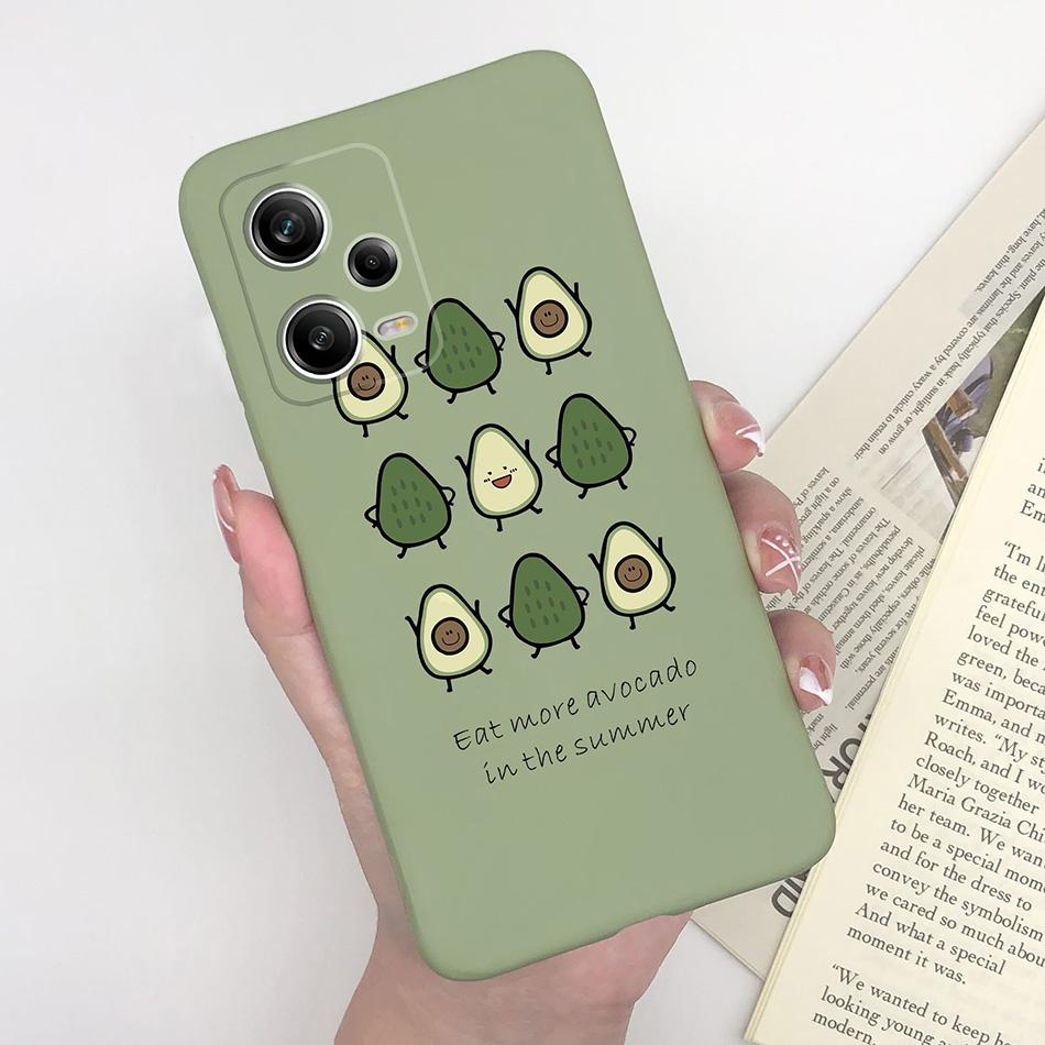 For Xiaomi Redmi Note 12 Pro+ Plus 5G Phone Case Love Heart Girl Silicone Matte Shockproof Cover For Redmi 12Pro + Funda Bumper