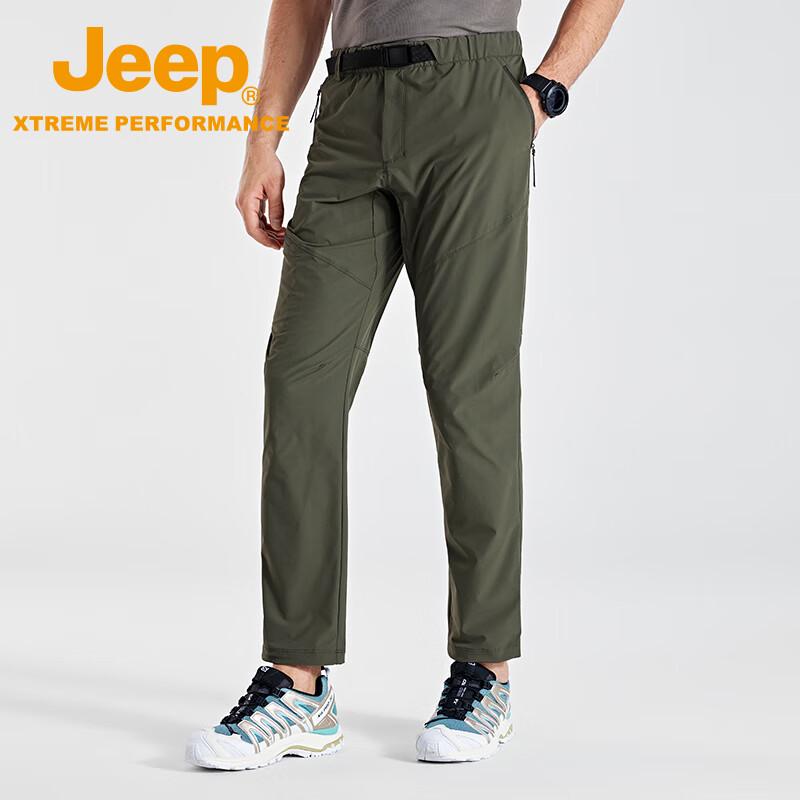 Jeep Men's Outdoor Waterproof Cool-Touch Hiking Pants