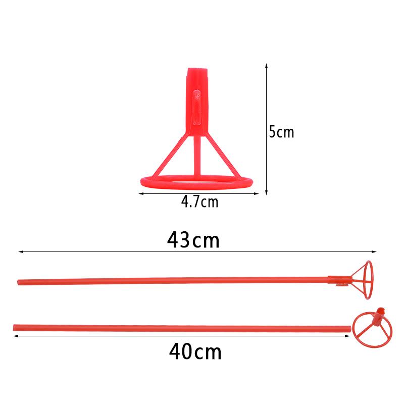 5/10 buc. Baloane din folie Stick Suporturi pentru baloane din plastic cu accesorii pentru baloane pentru pahare Tije din PVC pentru decorațiuni pentru petrecerea de nuntă.