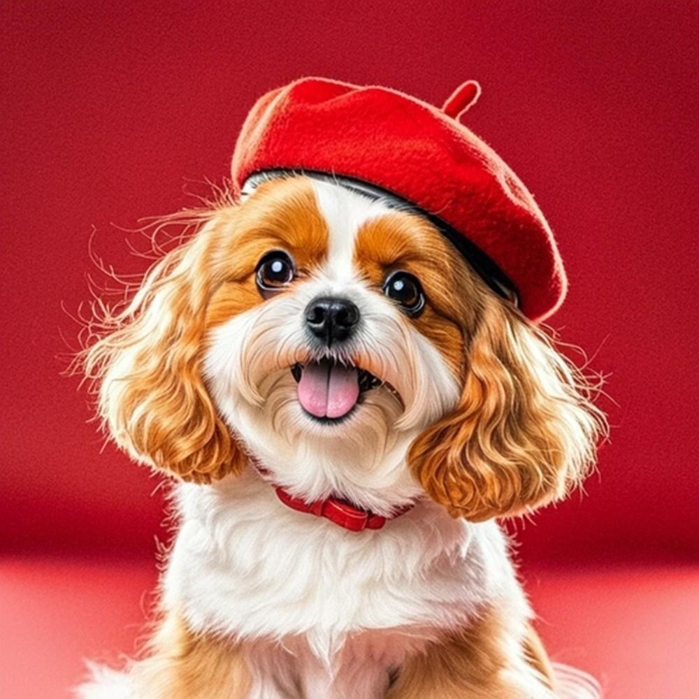 Teplý psí ohřívač Zimní čepice Pletená kočičí psí čepice Čepice pro mazlíčky Vysoce kvalitní psí fleecová čepice Baret Štěně