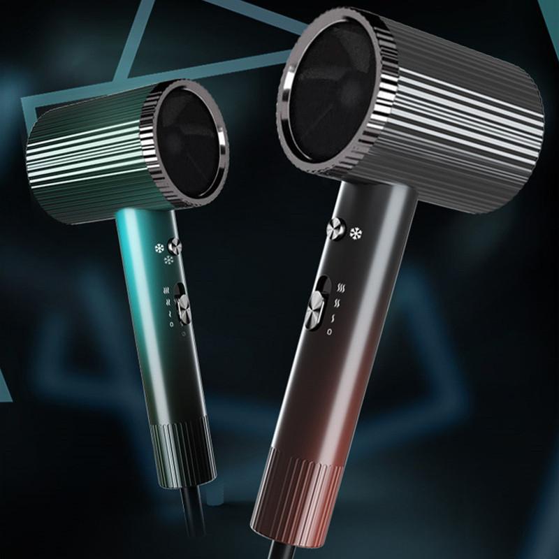 Gradient Hair Dryer 4color Fashionable Ttype 1600w Highpower 220v Household