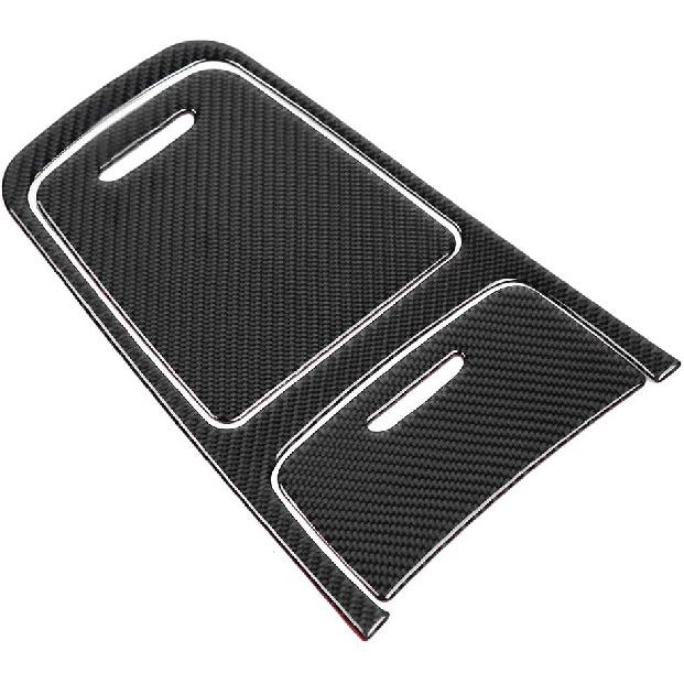 cla 250 accessories,Center Console Auto Panel Trim,Carbon Fiber Central Control Panel Cover Trim Replacement for A Class CLA GLA 2013 2019 Left Drive