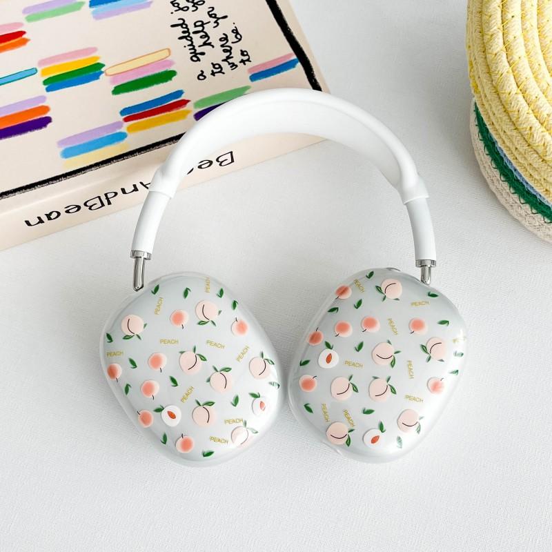 TPU Soft Case AirPods Max Headphones Full Coverage Protective Cover Semi-Transparent Slim Fit