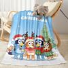 Merry Christmas Celebration Blanket Durable Comfort Perfect for Picnics Chair Sofa All-Season Use Stylish Decor Ideal Gift For Birthday Valentine'S Da
