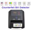 Portable Mini Money Counter Rechargeable Counterfeit Bill Detector LED Display Automatic Money Detection for US Dollar and Euro