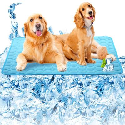 Dog Cooling Pad Non-Toxic Self Cooling Mat Easy Clean Washable Eco-Friendly Pet