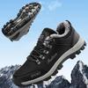 Autumn / Winter Plus Velvet Warming Large Size Men's Sports Shoes Non -slip Wear -resistant Outdoor Men's Mountaineering Boots