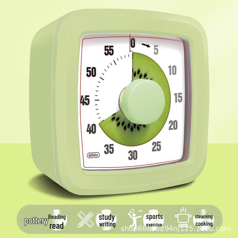 Portable Timer & Alarm Clock for Children's Homework and Time Management