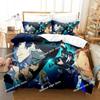New Psycho Pass Bedding Set Printed Duvet Cover Sheet Pillowcase Soft Quilt Cover Full Queen King Size Anime parure de lit Bed