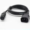 Caricabatterie per Veicoli Elettrici XLR a 3 Pin Adattatore Stazione di Ricarica Batteria al Litio Cavo di Ricarica Universale Connettore Spina Maschio Femmina
