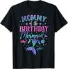 Mama der Geburtstag Meerjungfrauenparty Passendes Familien Mama T-Shirt
