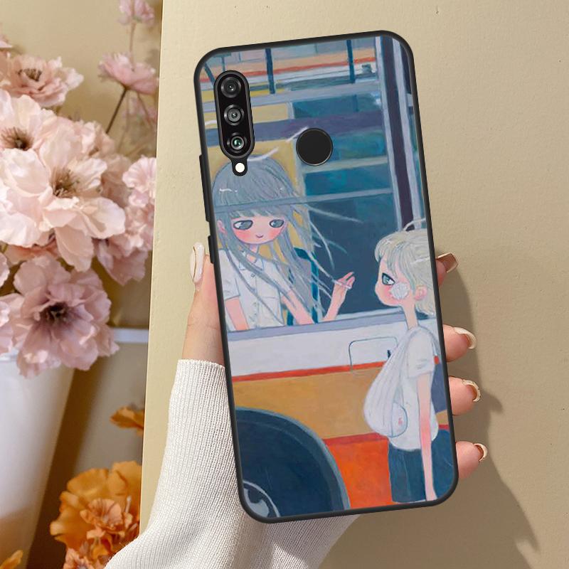 Aya takano For Huawei Nova 12i 8i 11i 12s 9 10 SE Y60 Y70 Y90 Y72 Y73 Y61 Y91 P60 Pro P30 P40 Lite Case