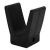 V Style Boat Trailer Bow Stop Black Rubber Boat Trailer Bow Stop Block Trailer for Yacht Kayak
