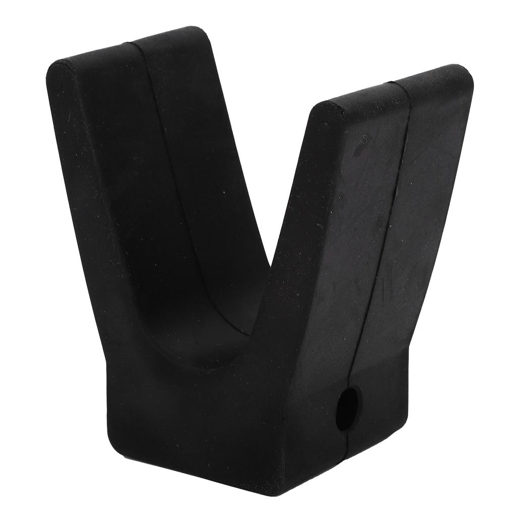 V Style Boat Trailer Bow Stop Black Rubber Boat Trailer Bow Stop Block Trailer for Yacht Kayak