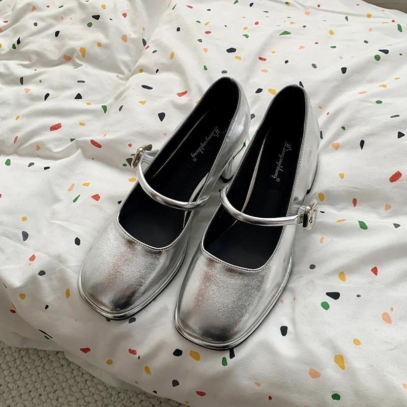 2025 Brand Shoes for Women Shallow Women's High Heels Buckle Strap New Office and Career Best Seller High Heels Zapatos