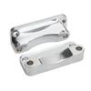 Chrome Front Fender Riser Spacer Bracket For Harley 00-13 Touring Road King Road Street Electra Glide FLHR FLHT 21" Wheel Chrome