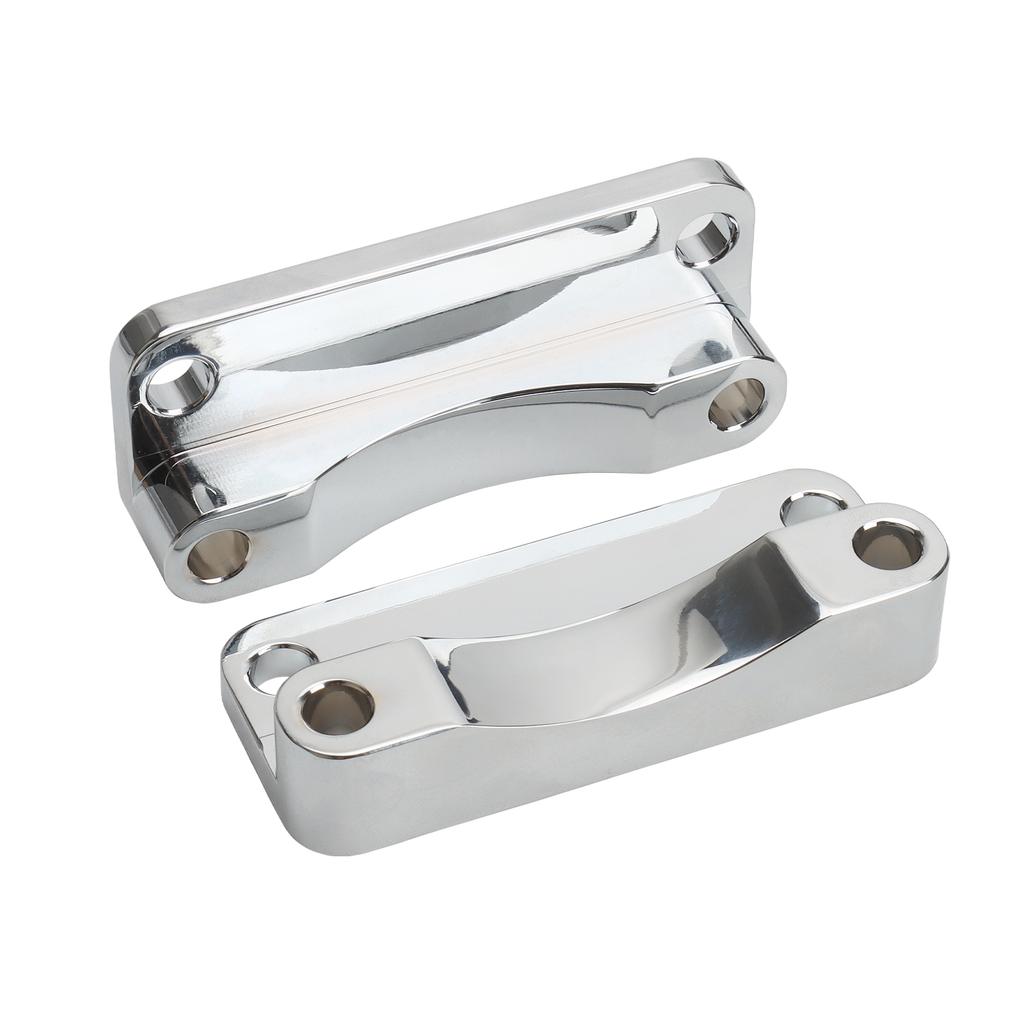 Chrome Front Fender Riser Spacer Bracket For Harley 00-13 Touring Road King Road Street Electra Glide FLHR FLHT 21" Wheel Chrome