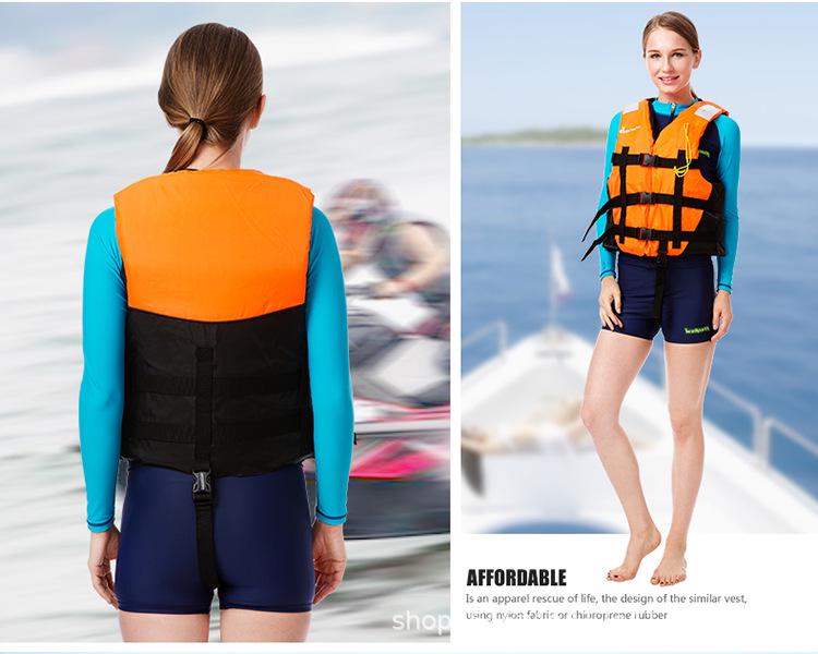 WELLPATH Adjustable Adult & Children's Life Vest for Fishing and Swimming