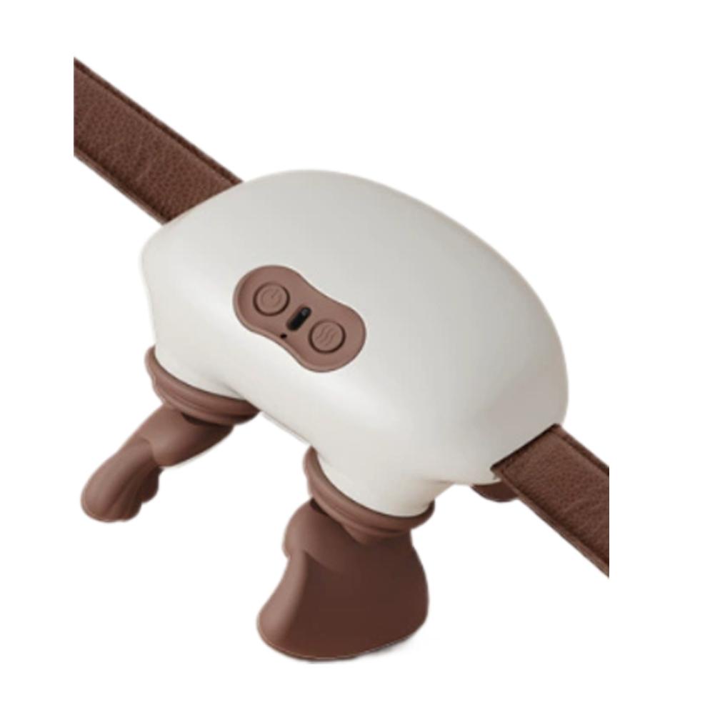 Electric Neck Massager Heated Kneading Shiatsu Shoulder Back Massage Pillow Portable For Body Use Ideal Gift