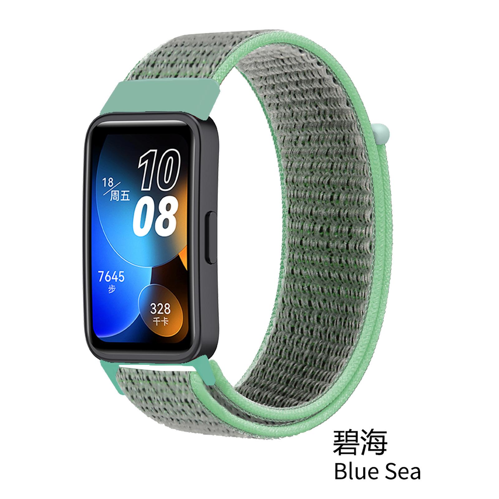 

Nylon solo loop strap for Huawei Band 10 9 8 7 bracelet wristband replacement belt accessories Huawei band 10 breathable Correa for Huawei band 8