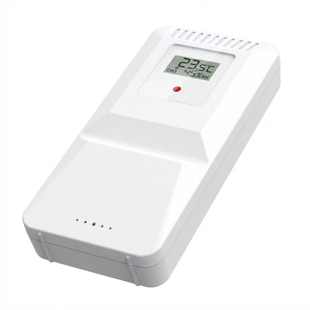 Outdoor Temperature & Humidity Sensor Compatible with 5065/5087/5107-2 WiFi °C/°F Switchable Wireless External Sensor