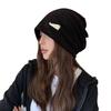 A New Japanese style Metal Logo Headwear Hat for Women A Laid Back and Cool Korean Style Autumn Cap for Men