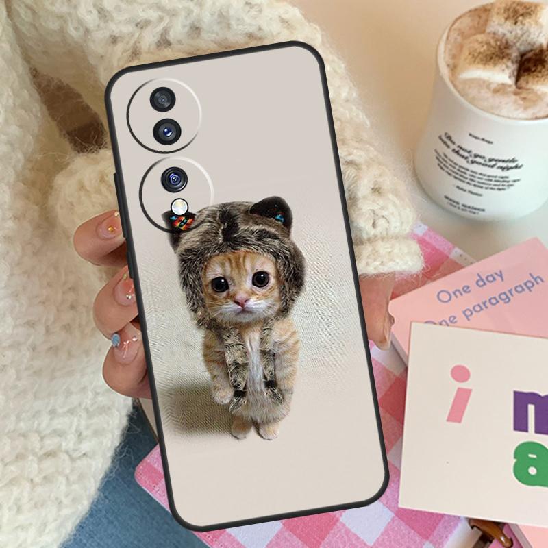 Kitted Cats Cute Case For Honor X8 X6 X7 X9 Magic 4 5 Pro 50 70 90 Lite 8X Honor X9a X6a X7a X8a X9b Cover