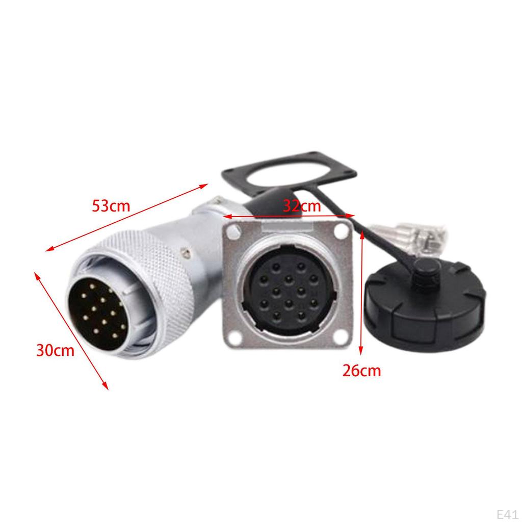 Aviation Connector Male Female Plug Waterproof Metal Electrical for