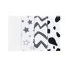 Gentle Baby Burp Cloth Comfortable Cotton Drooling Towel Print/Solid Color Multipurpose Nursing Essential