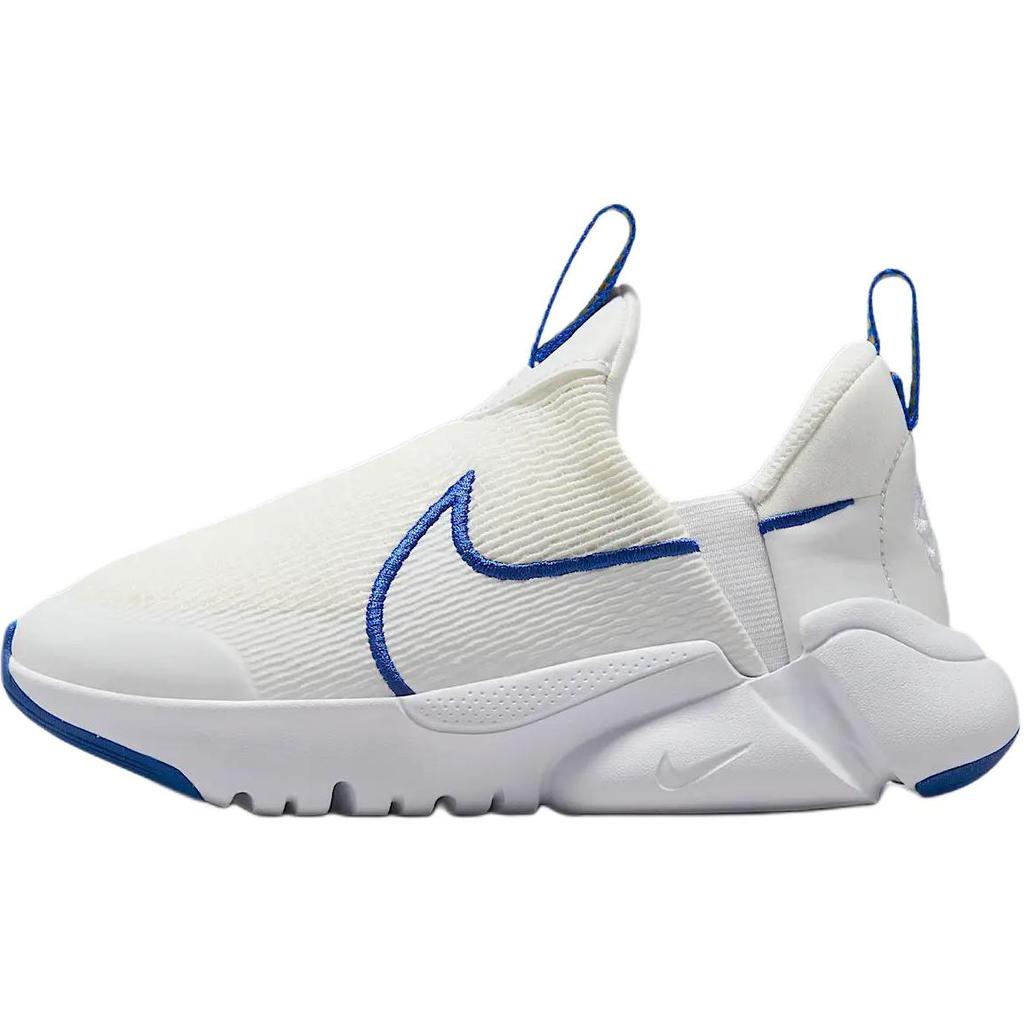 Nike Flex Plus 2 Soft Comfortable Breathable Support Durable Low-Top Running Shoes Kids Sneakers White Blue DV9000-103
