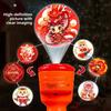 Children Lunar New Year Projection Flashlight With Pattern Toys For Educational Play