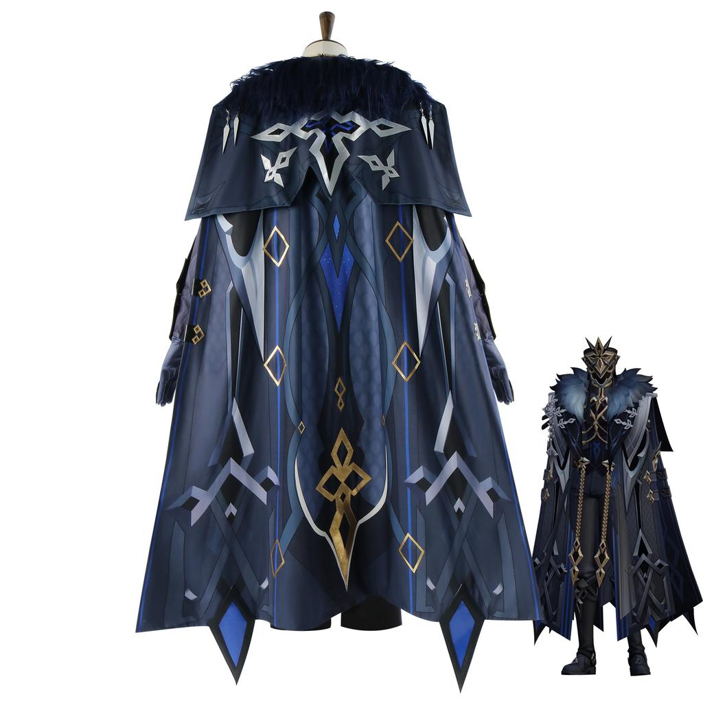 Original god cos fool folla capitano esecutivo capitano tuta cosplay gioco vestito da gioco