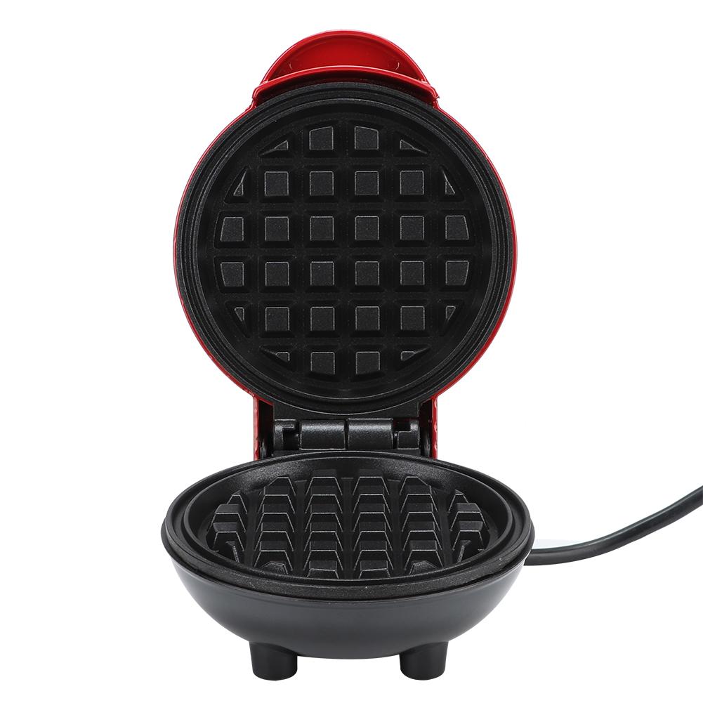 Household Mini Waffle Maker Electric Pancake Cake Making Machine Baking ToolsUK Plug 220 240V