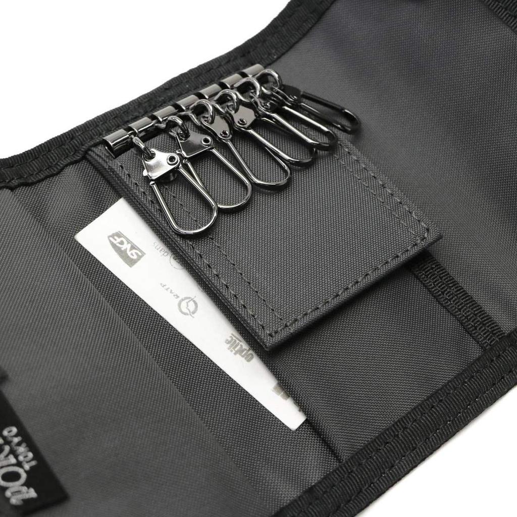 Porter PORTER Key Case [PORTER DILL] 653-09757 (Black)