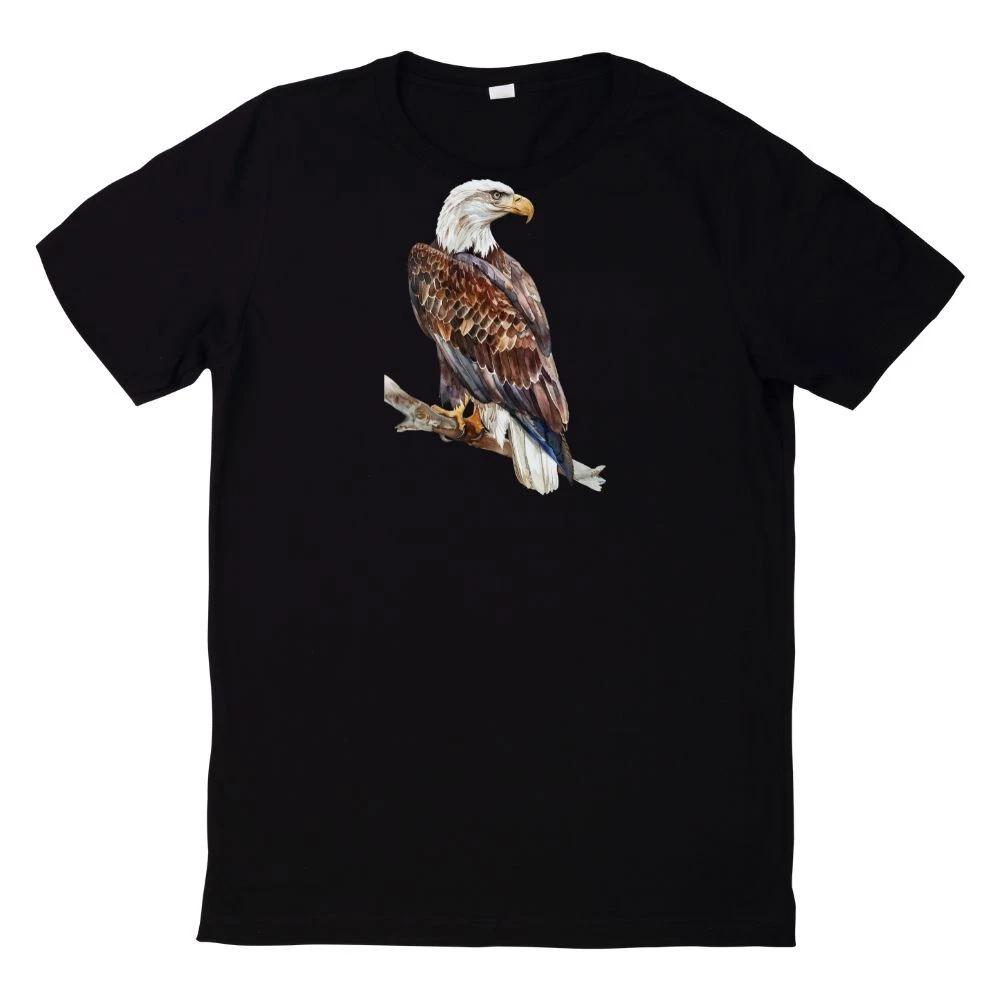 T-Shirt Aquarell Weißkopfseeadler Motiv S